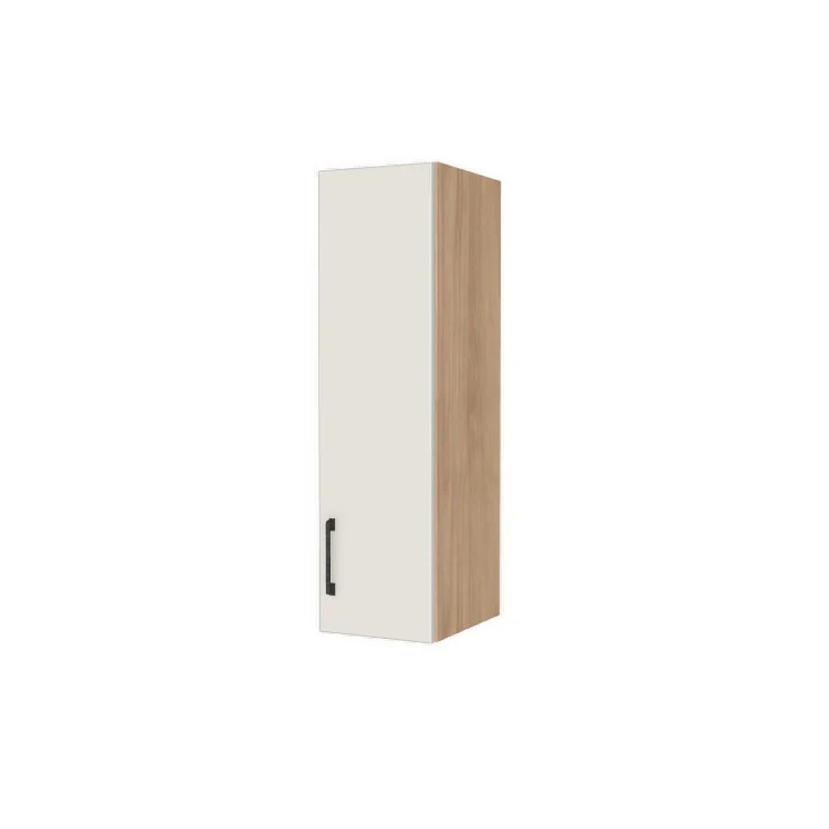 10" Wide x 36" High Wall Cabinet - (Ply Wood Boxes - Flat Panel Doors)