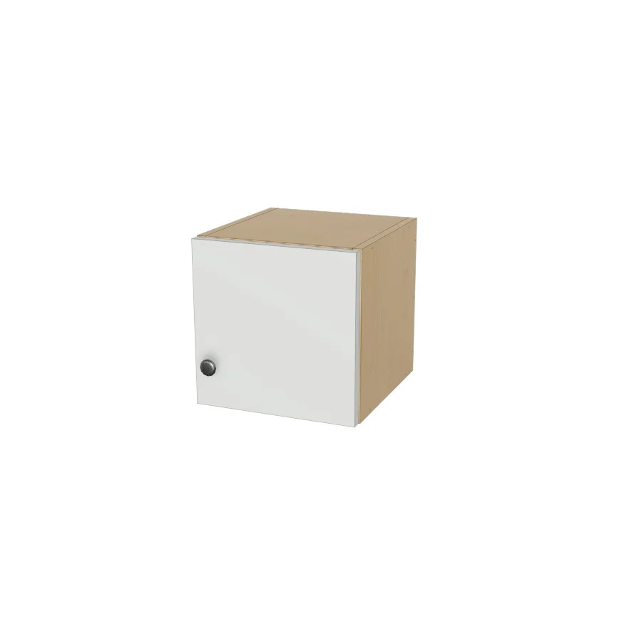 12" Wide x 12" High Wall Cabinet - (Ply Wood Boxes - Flat Panel Doors)