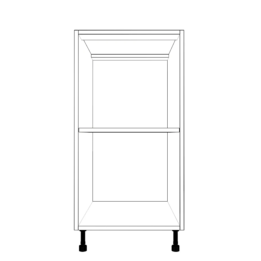 17" Wide Base Cabinet - Thermofoil Doors - Image 2