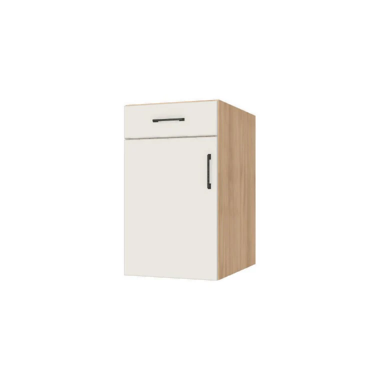 18" Wide Base Cabinet With Drawer On Top - (Ply Wood Boxes - Flat Panel Doors)