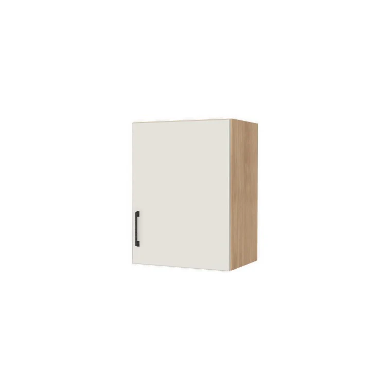 18" Wide x 24" High Wall Cabinet - (Hardrock Maple Melamine Boxes - Flat Panel Doors)