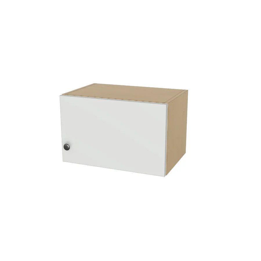 19" Wide x 12" High Wall Cabinet - (Ply Wood Boxes - Flat Panel Doors)