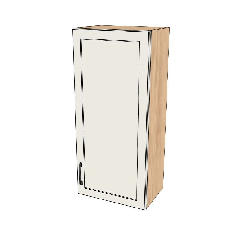 19" Wide x 42" High Wall Cabinet - (Ply Wood Boxes - Thermofoil Doors)
