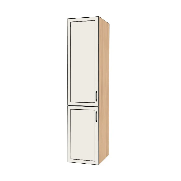 20" Wide Tall Pantry Cabinet - (Ply Wood Boxes - Thermofoil Doors) 24 D