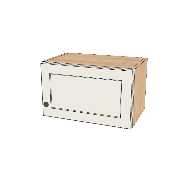 20" Wide x 12" High Wall Cabinet - (Hardrock Maple Boxes - Thermofoil Doors)