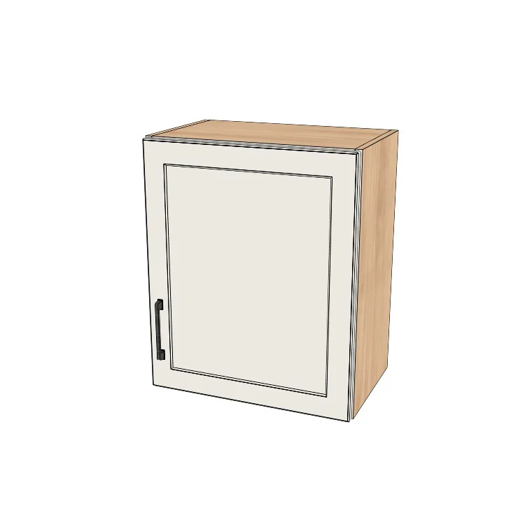 20" Wide x 24" High Wall Cabinet - (Hardrock Maple Melamine Boxes - Thermofoil Doors)