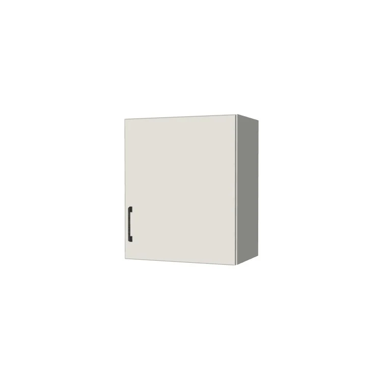 20" Wide x 24" High Wall Cabinet - (White Melamine Boxes - Flat Panel Doors)