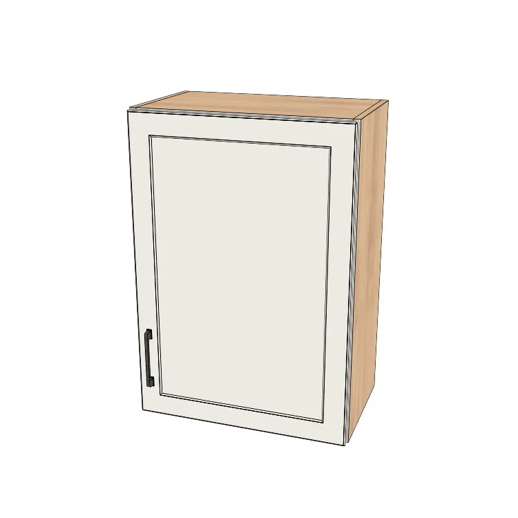 21" Wide x 30" High Wall Cabinet - (Hardrock Maple Melamine Boxes - Thermofoil Doors)