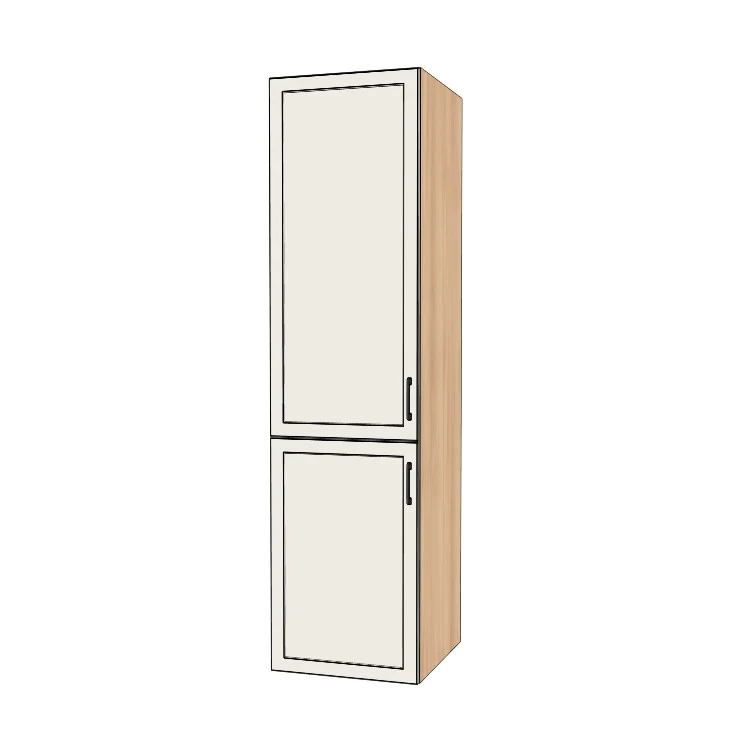 23" Wide Tall Pantry Cabinet - (Ply Wood Boxes - Thermofoil Doors) 24 D