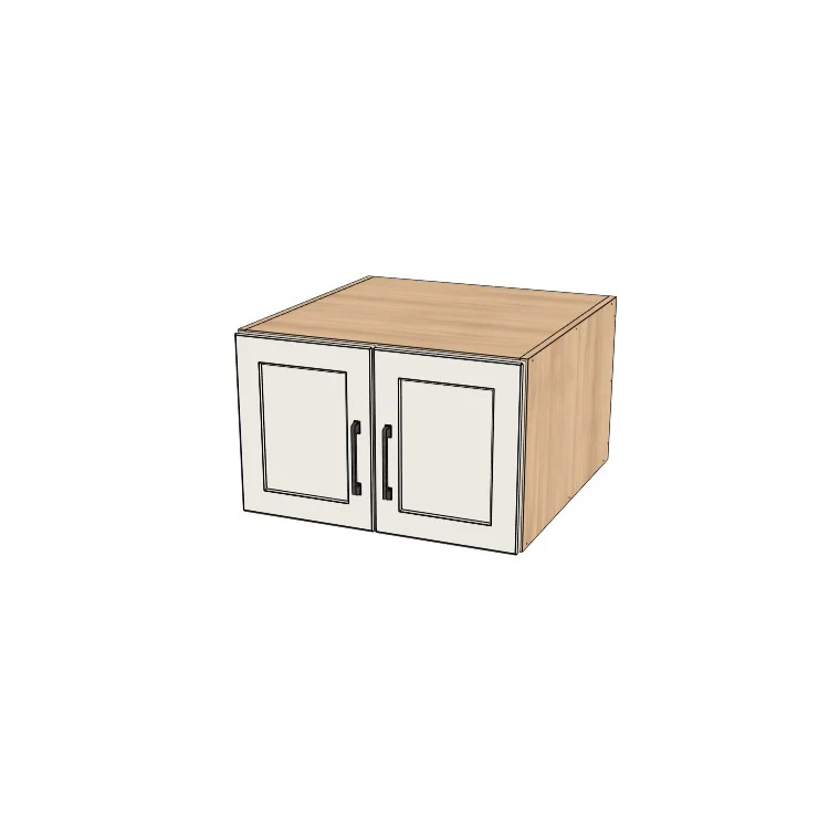 24" Wide x 15" High x 24" Deep Fridge/Stove Cabinet - (Ply Wood Boxes - Painted Doors)