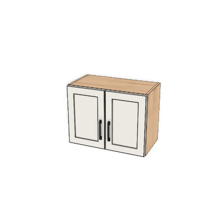 24" Wide x 18" High Fridge/Stove Cabinet - (Ply Wood Boxes - Painted Doors)
