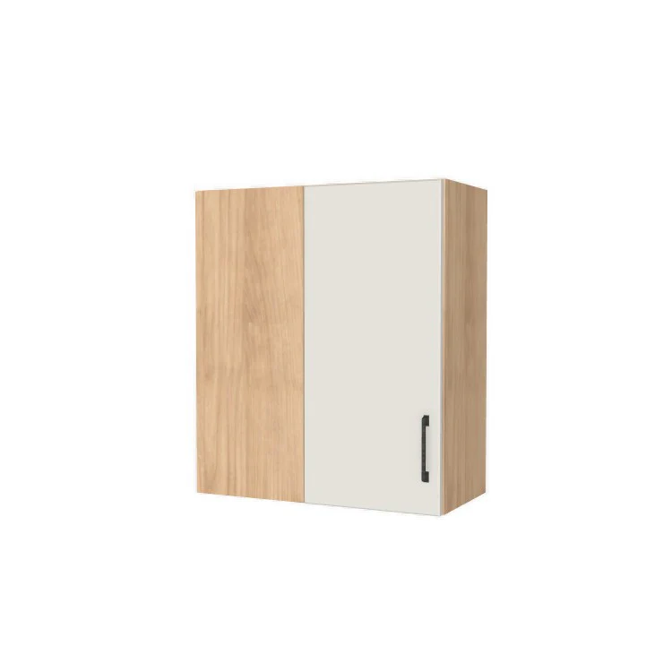 26" Wide 30" High Blind Corner Wall Cabinet - Door on Right/Left Side - (Hardrock Maple Melamine Boxes - Flat Panel Doors)
