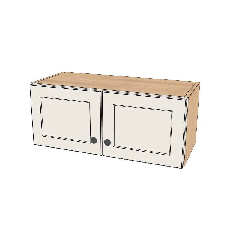 26" Wide x 12" High Wall Cabinet - (Ply Wood Boxes - Painted Doors)