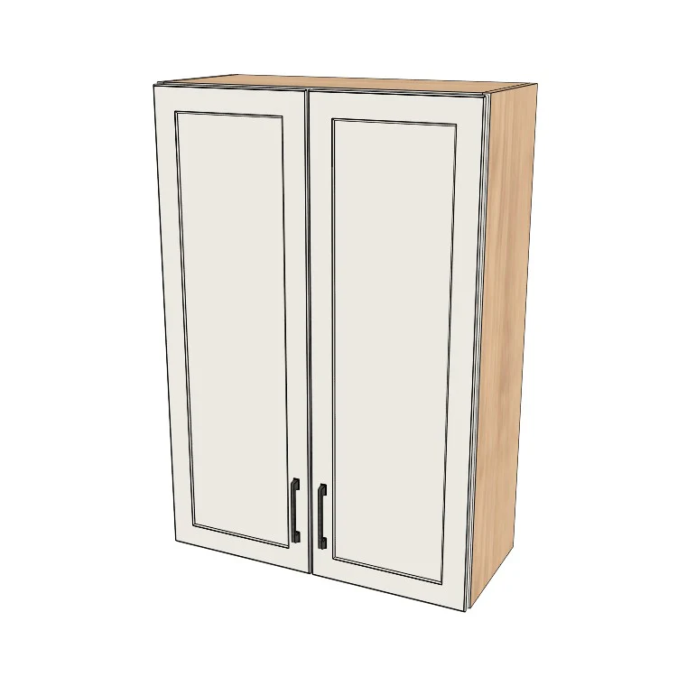 29" Wide x 42" High Wall Cabinet - (Ply Wood Boxes - Painted Doors)