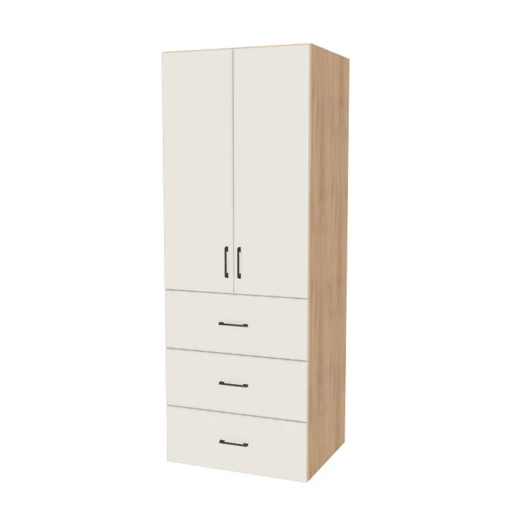 30" Wide Tall Pantry Cabinet with Drawer - (Ply Wood Boxes - Flat Panel Doors) 24 D