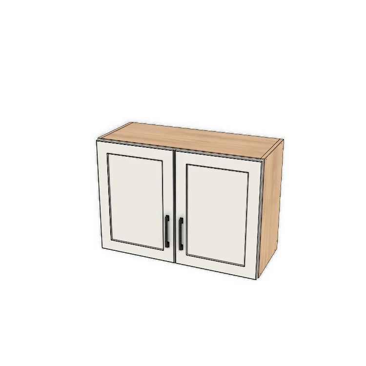 30" Wide x 21" High Fridge/Stove Cabinet - (Ply Wood Boxes - Painted Doors)