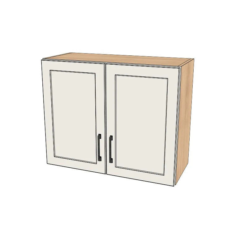 30" Wide x 24" High Wall Cabinet - (Ply Wood Boxes - Painted Doors)