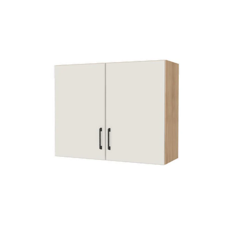 34" Wide x 27" High Fridge/Stove Cabinet - (Ply Wood Boxes - Flat Panel Doors)