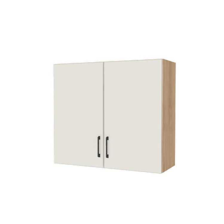 34" Wide x 30" High Wall Cabinet - (Ply Wood Boxes - Flat Panel Doors)