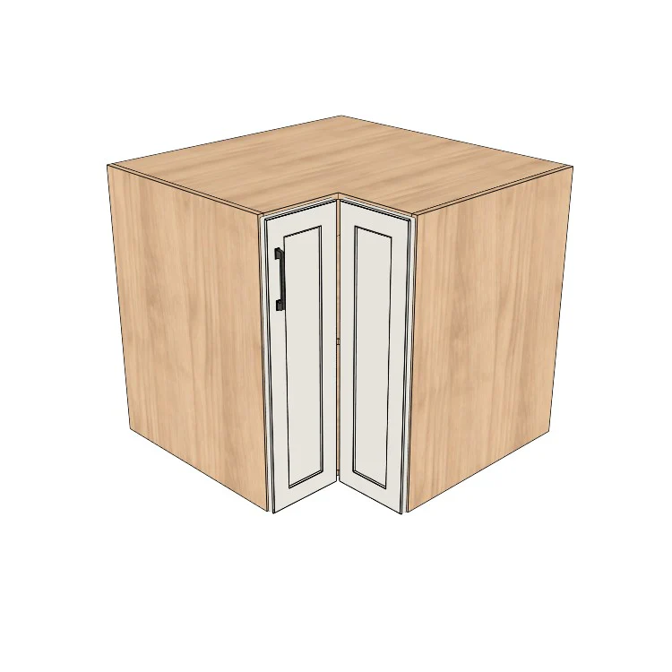 34x34" L Shape Base Corner Cabinet - (Ply Wood Boxes - Thermofoil Doors)