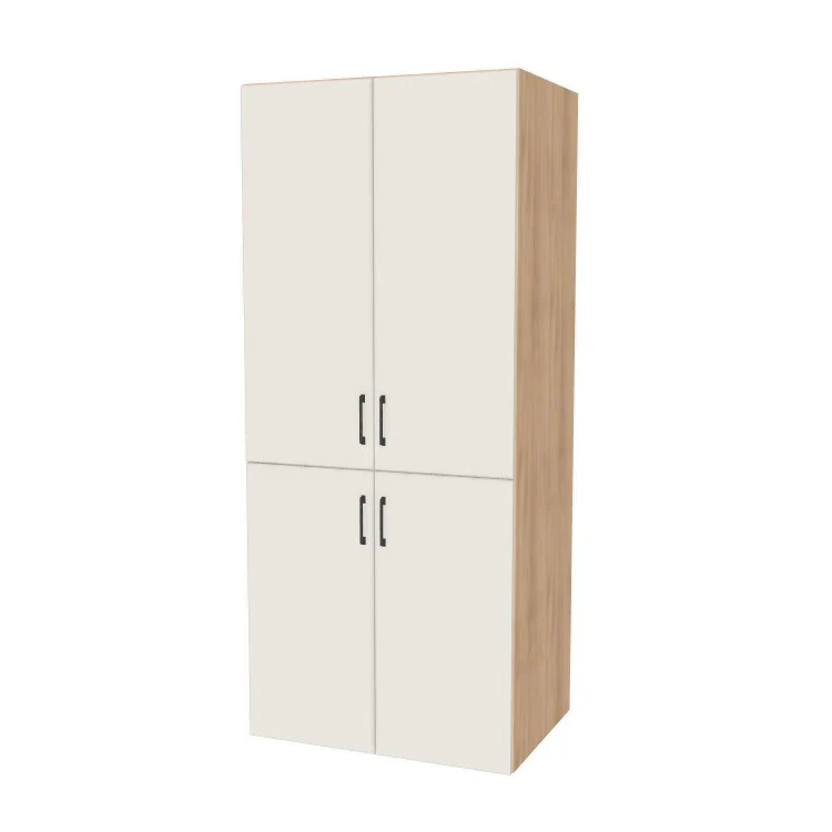 35" Wide Tall Pantry Cabinet - (Ply Wood Boxes - Flat Panel Doors) 24 D