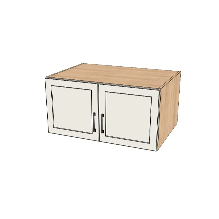 36" Wide x 18" High x 24" Deep Fridge/Stove Cabinet - (Ply Wood Boxes - Painted Doors)