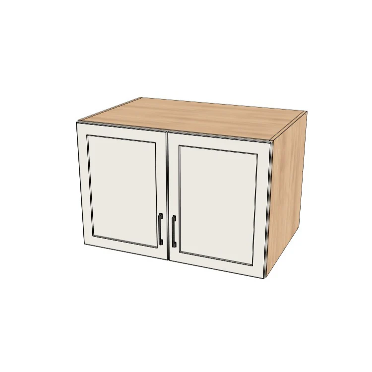 36" Wide x 24" High x 24" Deep Fridge/Stove Cabinet - (Ply Wood Boxes - Painted Doors)