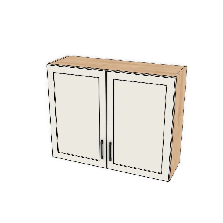 38" Wide x 30" High Fridge/Stove Cabinet - (Ply Wood Boxes - Painted Doors)