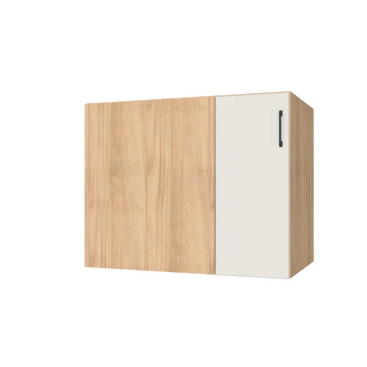 39" Blind Corner Base Cabinet - Door on Right/Left Side - (Hardrock Maple Melamine Boxes - Flat Panel Doors) - Image 2