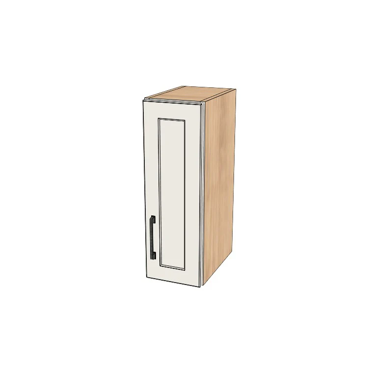 7" Wide x 24" High Wall Cabinet - (Ply Wood Boxes - Painted Doors)
