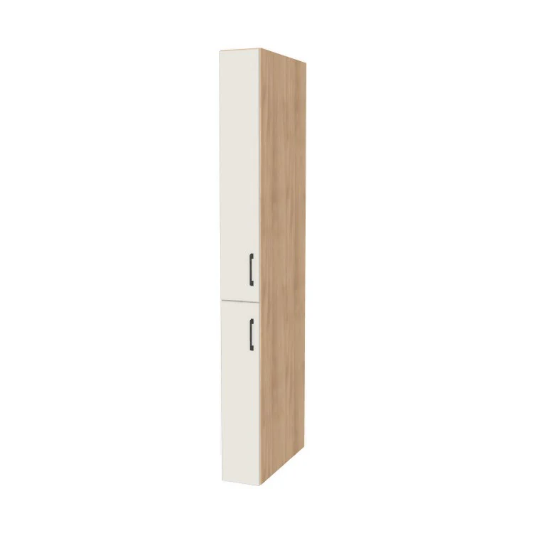 8" Wide Tall Pantry Cabinet - (Ply Wood Boxes - Flat Panel Doors) 24 D