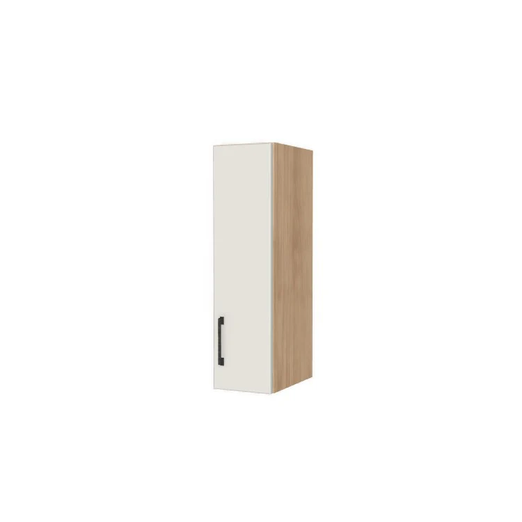 8" Wide x 30" High Wall Cabinet - (Ply Wood Boxes - Flat Panel Doors)
