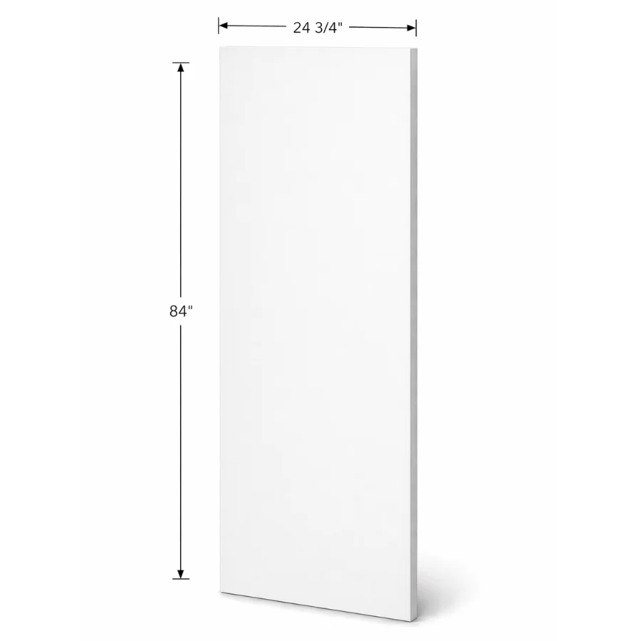 84" High Pantry Finished Side Panel - 24 3/4" Width x 84" High