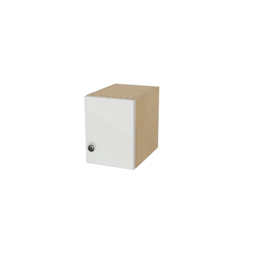 9" Wide x 12" High Wall Cabinet - (Ply Wood Boxes - Flat Panel Doors)